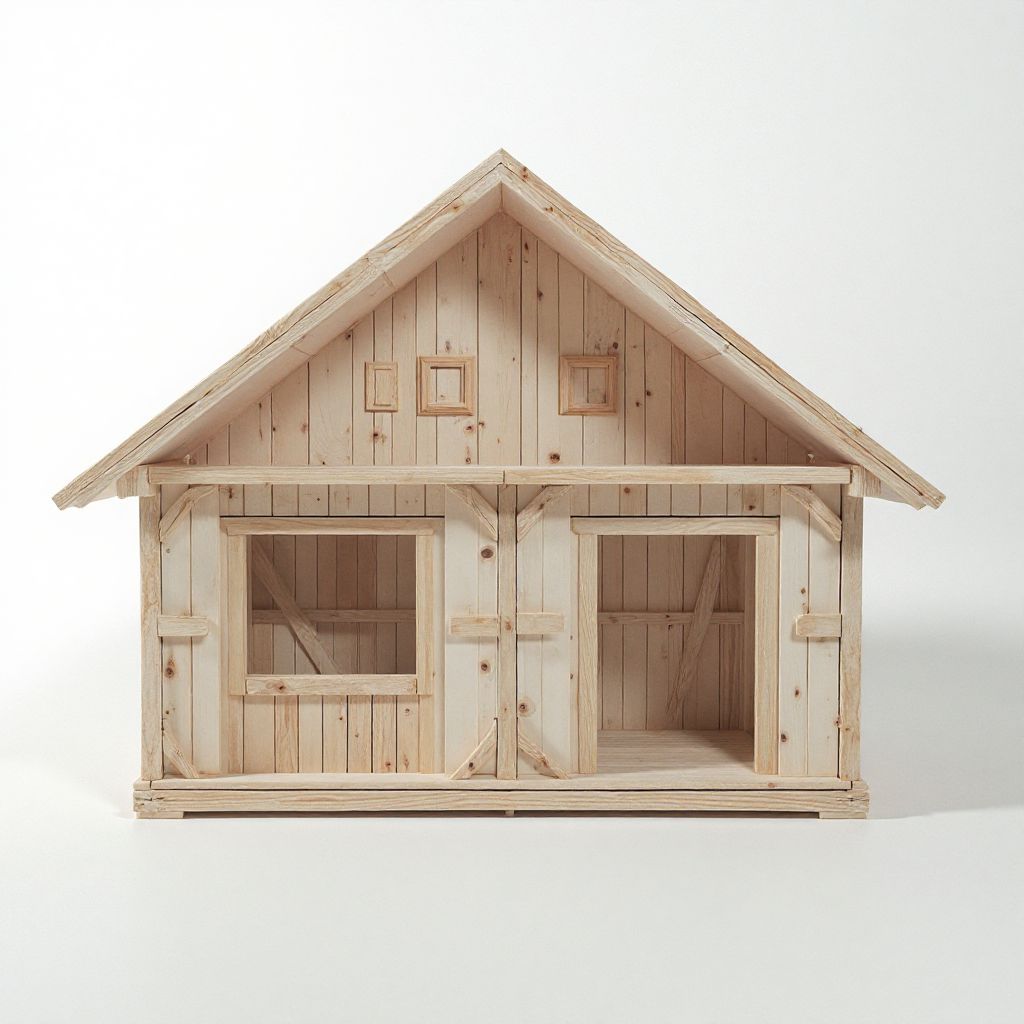 Satteldach Holzrahmenbau
